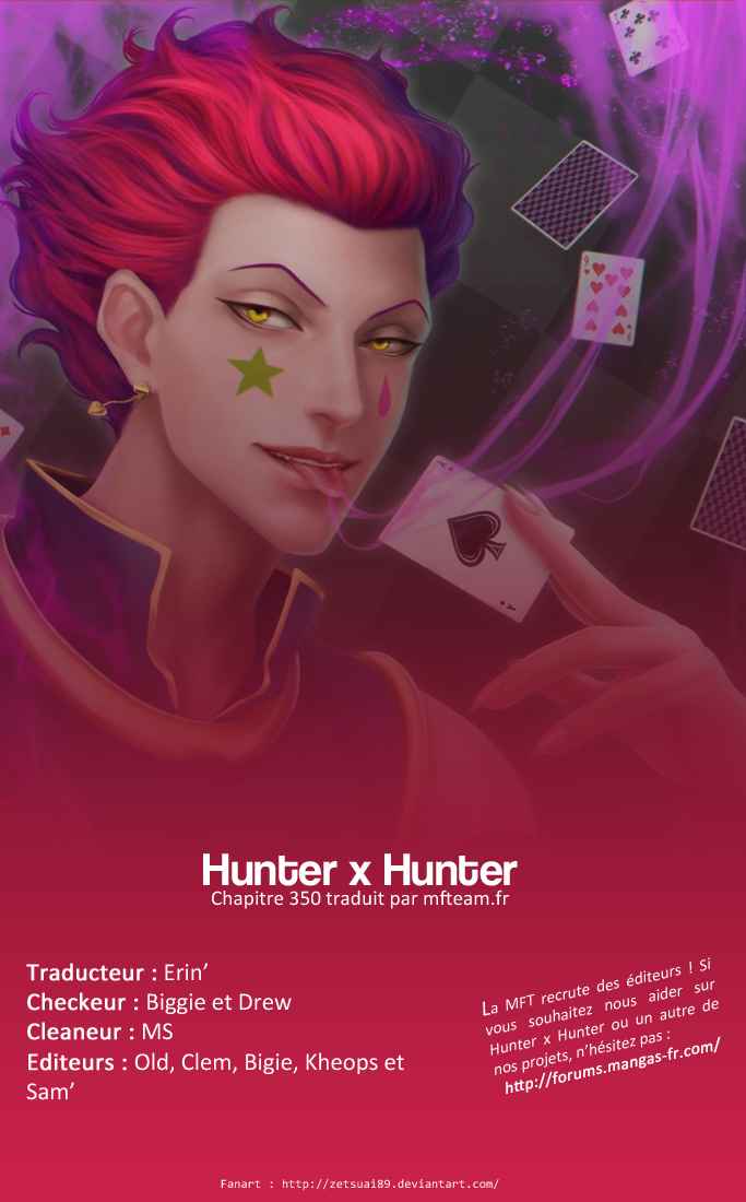 Lecture en ligne Hunter X Hunter 350 page 1