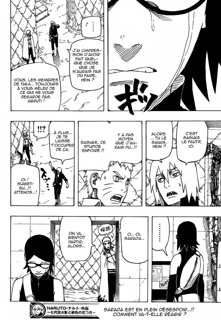 Lecture en ligne Naruto Gaiden 7 page 21