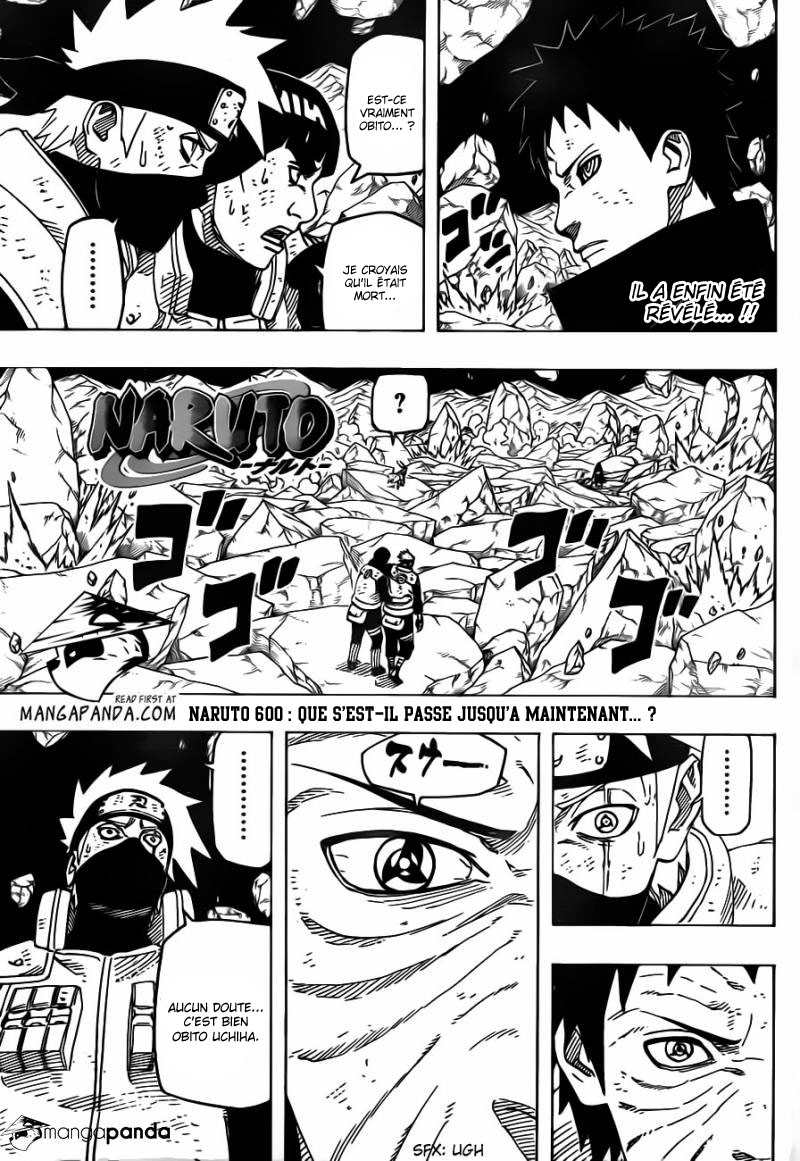 Lecture en ligne Naruto 600 page 2