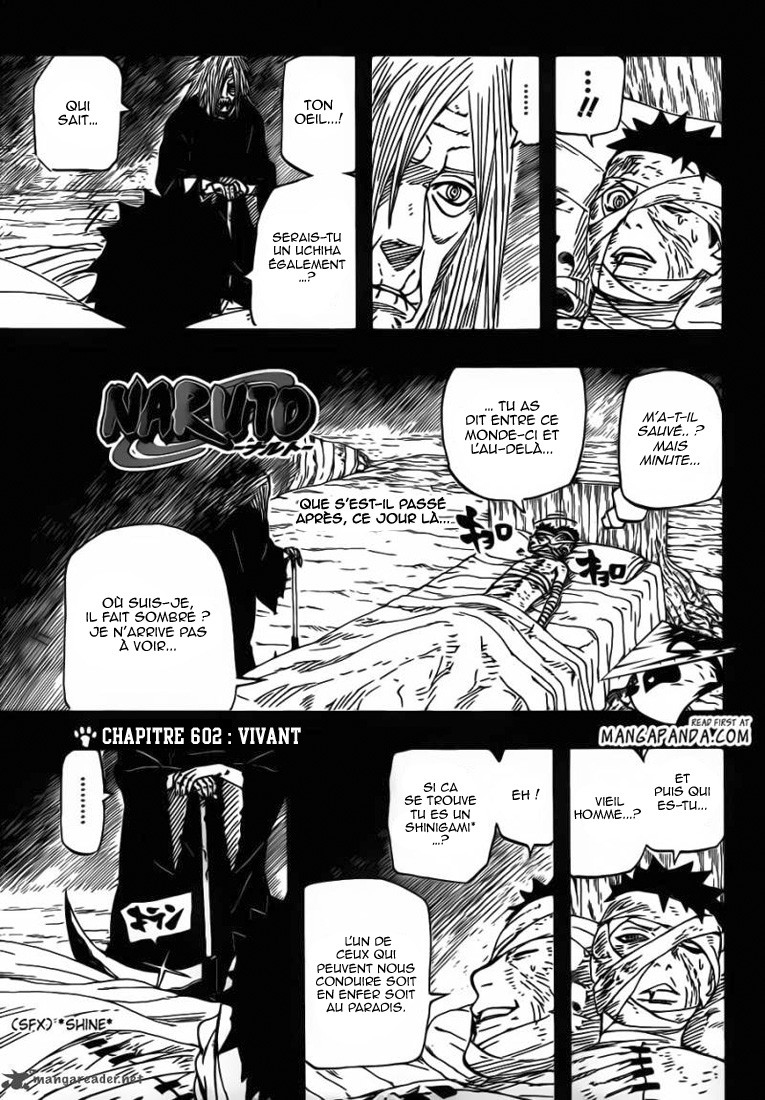 Lecture en ligne Naruto 602 page 2