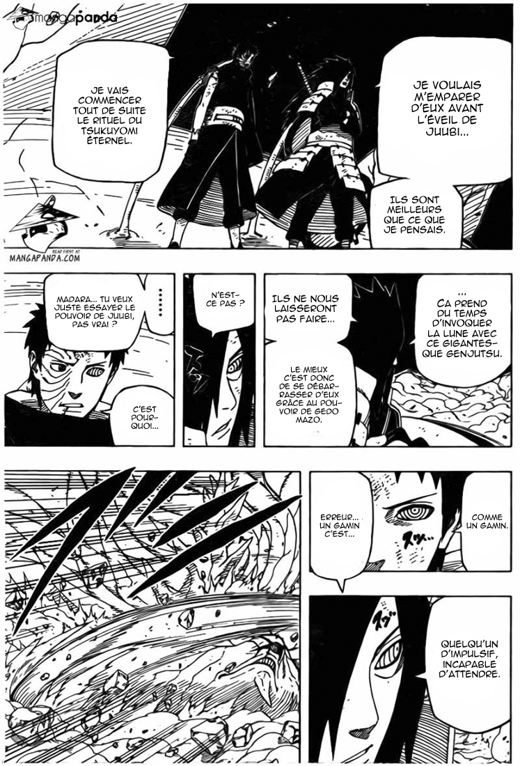 Lecture en ligne Naruto 610 page 7