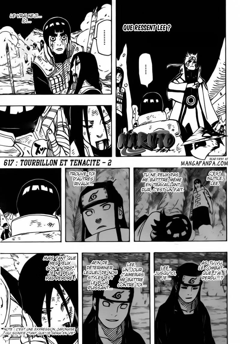 Lecture en ligne Naruto 617 page 2
