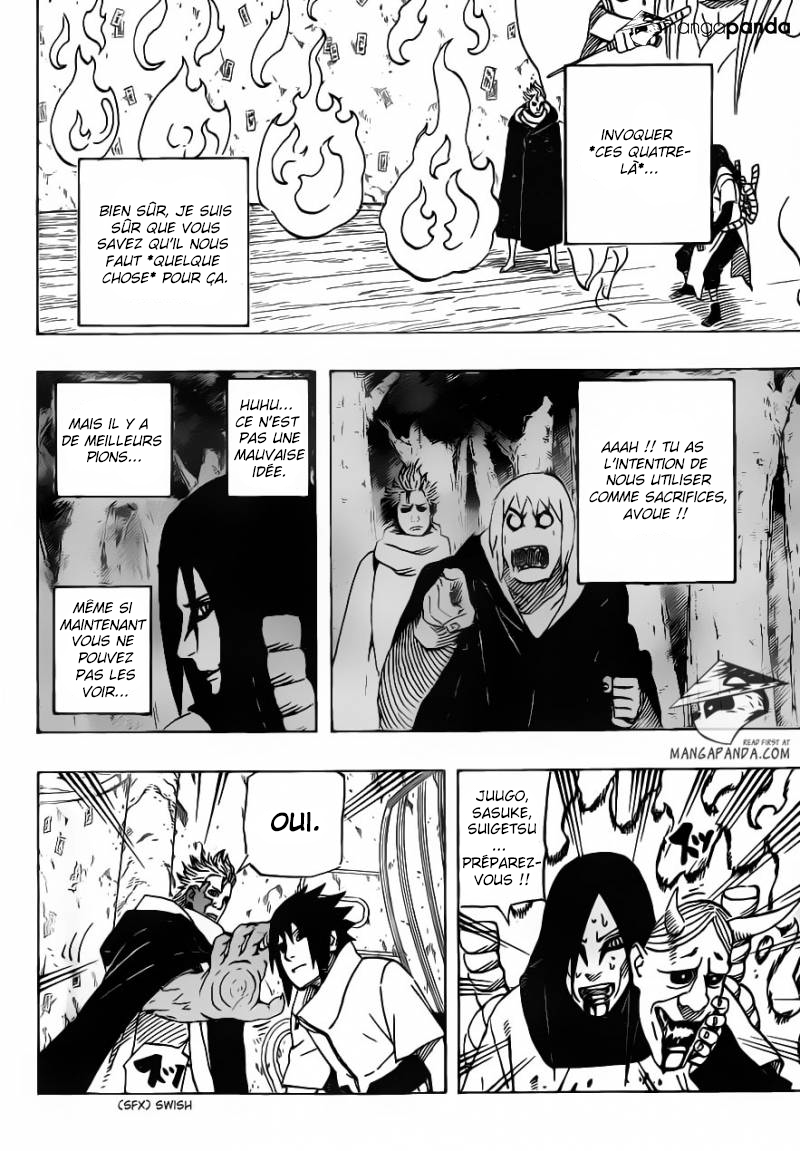Lecture en ligne Naruto 618 page 12