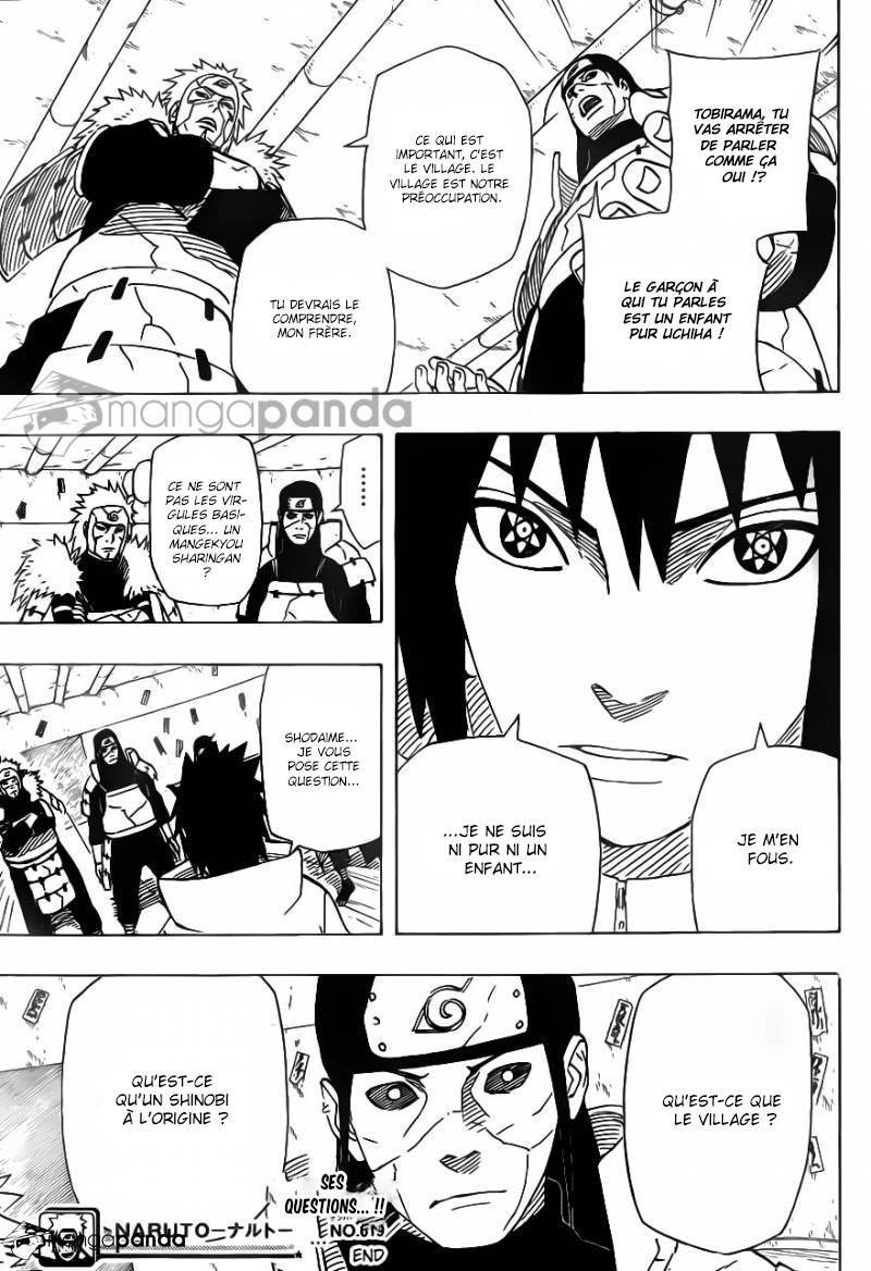 Lecture en ligne Naruto 619 page 18