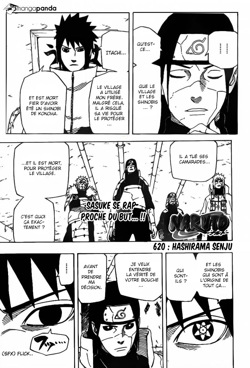 Lecture en ligne Naruto 620 page 2