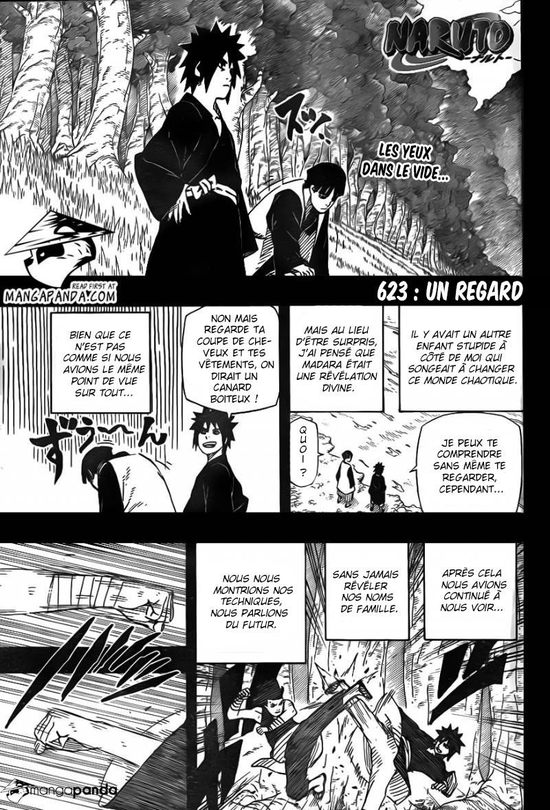 Lecture en ligne Naruto 623 page 2