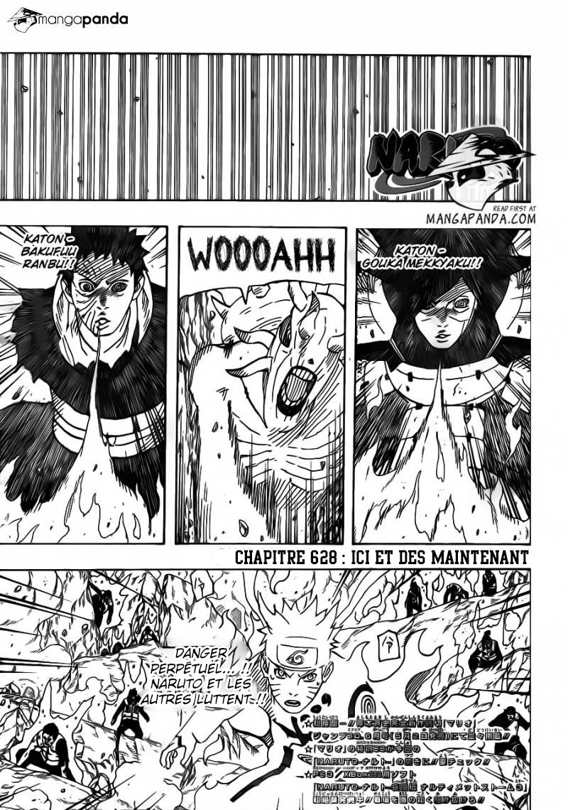 Lecture en ligne Naruto 628 page 2