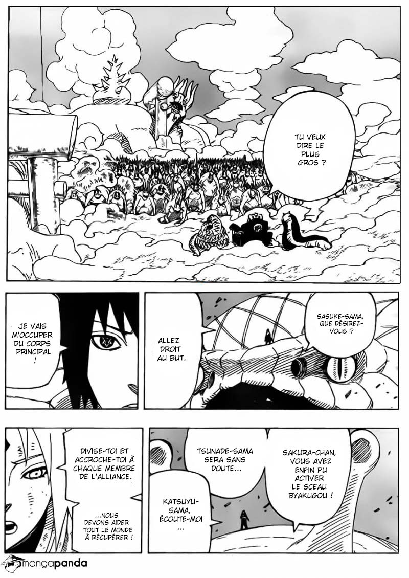 Lecture en ligne Naruto 634 page 3