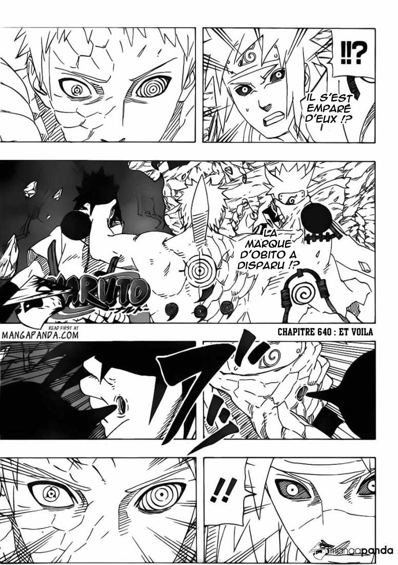 Lecture en ligne Naruto 640 page 2