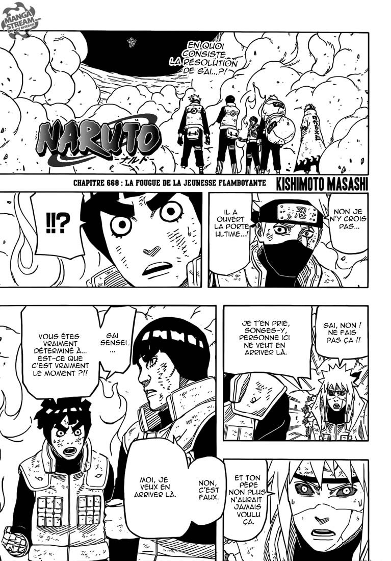Lecture en ligne Naruto 668 page 2