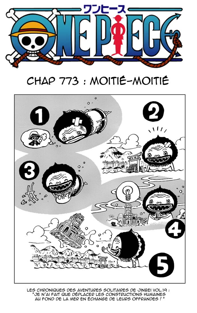 Lecture en ligne One Piece 773 page 2