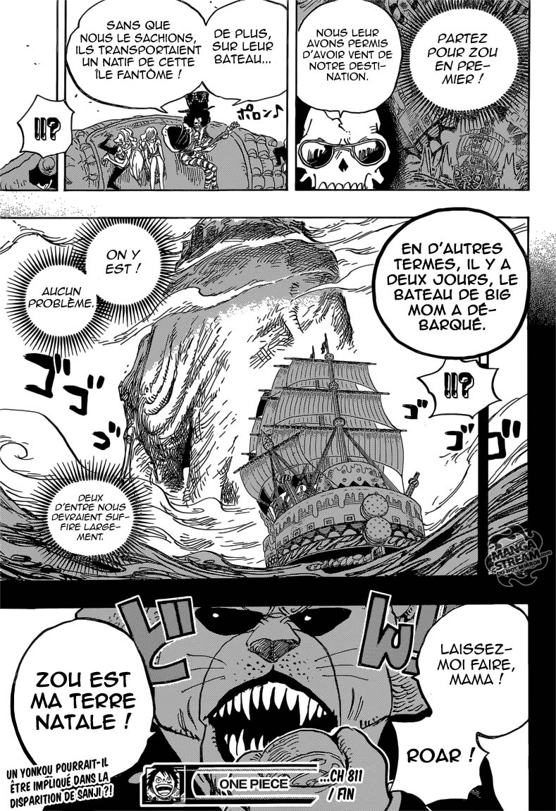 Lecture en ligne One Piece 811 page 19