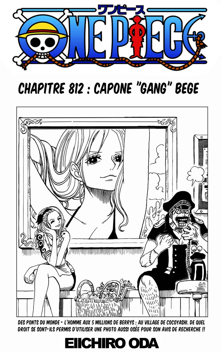Lecture en ligne One Piece 812 page 2