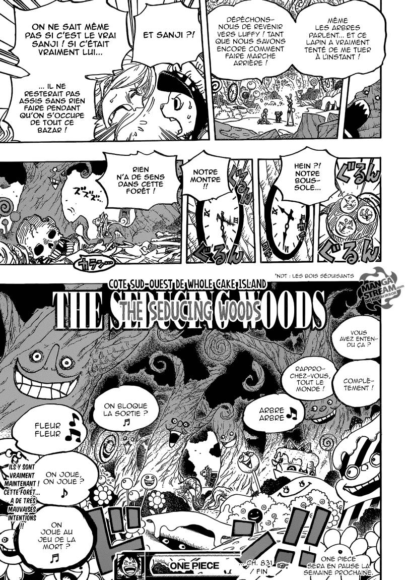 Lecture en ligne One Piece 831 page 18