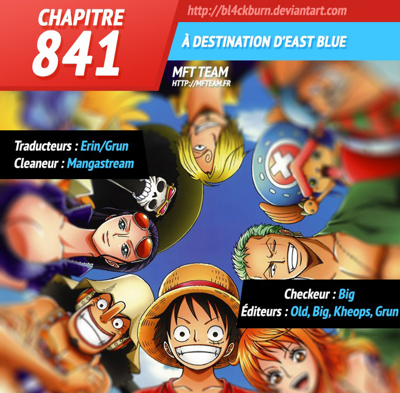 Lecture en ligne One Piece 841 page 1
