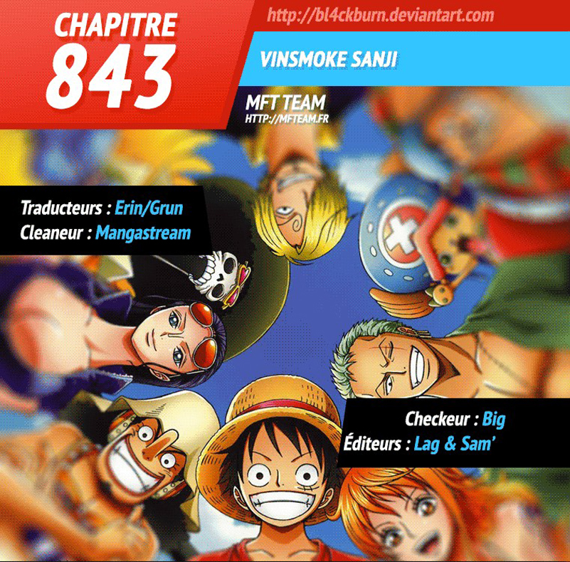 Lecture en ligne One Piece 843 page 1