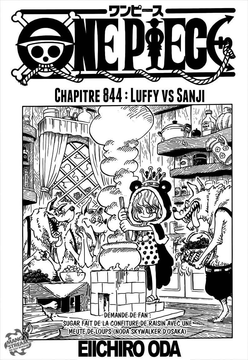 Lecture en ligne One Piece 844 page 2