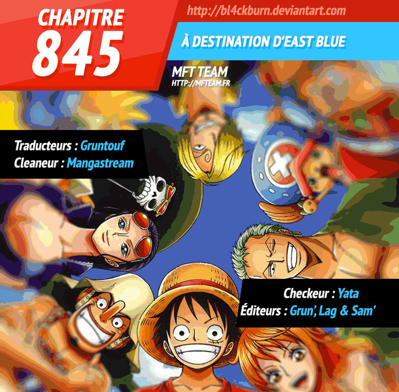 Lecture en ligne One Piece 845 page 1