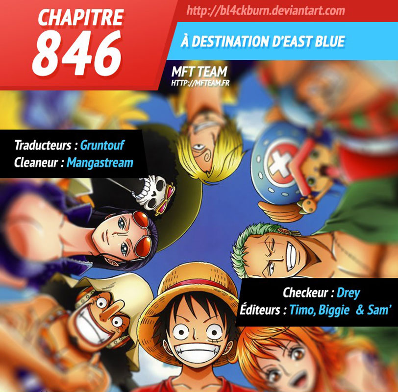 Lecture en ligne One Piece 846 page 1