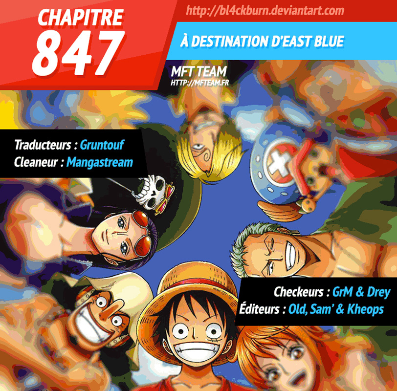 Lecture en ligne One Piece 847 page 1