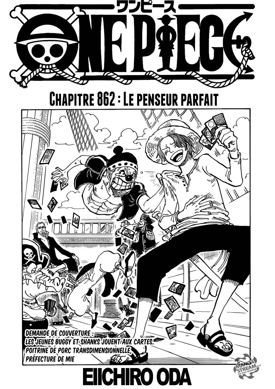 Lecture en ligne One Piece 862 page 2