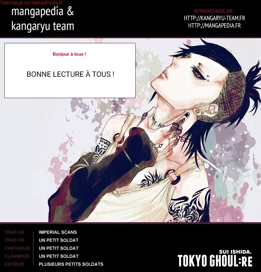 Lecture en ligne Tokyo Ghoul Re 100 page 2