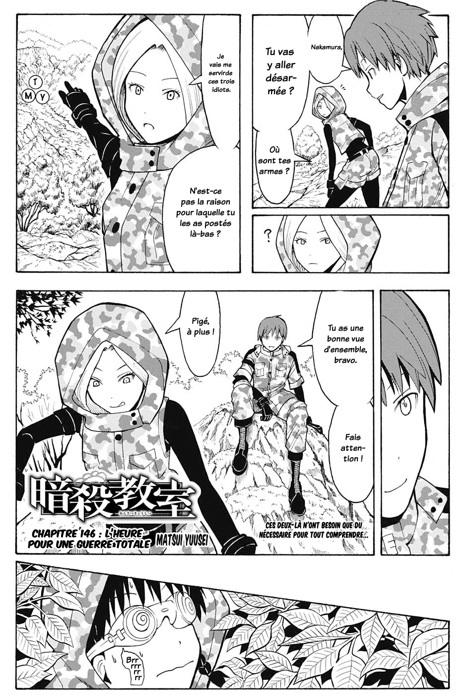 Lecture en ligne Assassination Classroom 146 page 1