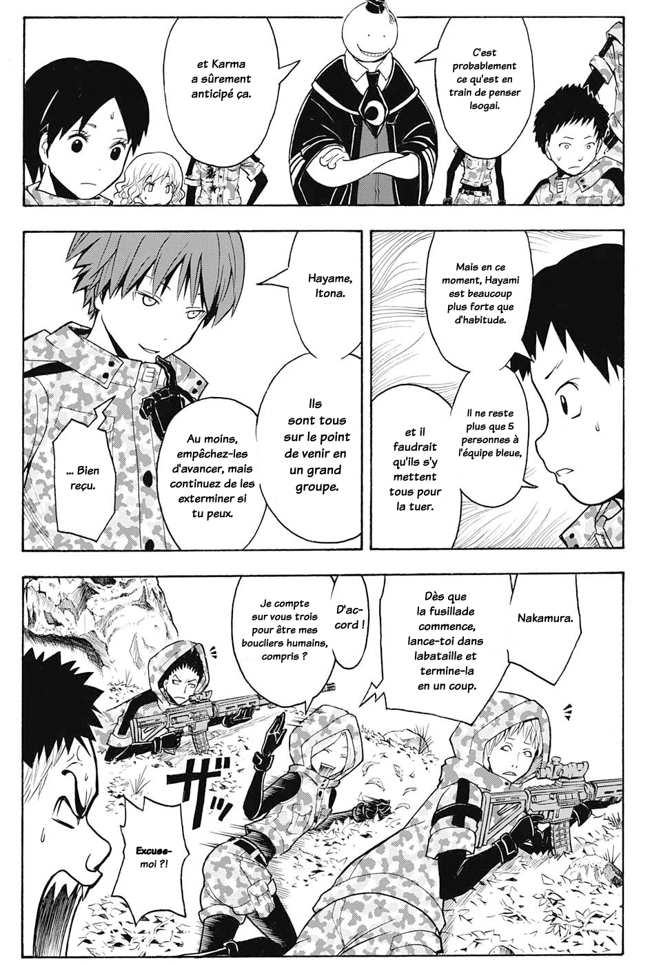 Lecture en ligne Assassination Classroom 146 page 7