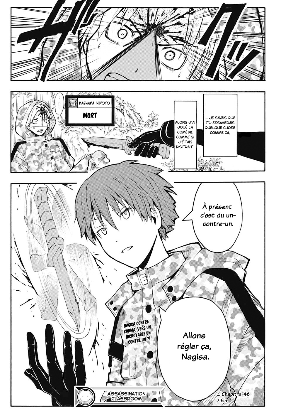 lecture en ligne Assassination Classroom 146 page 21