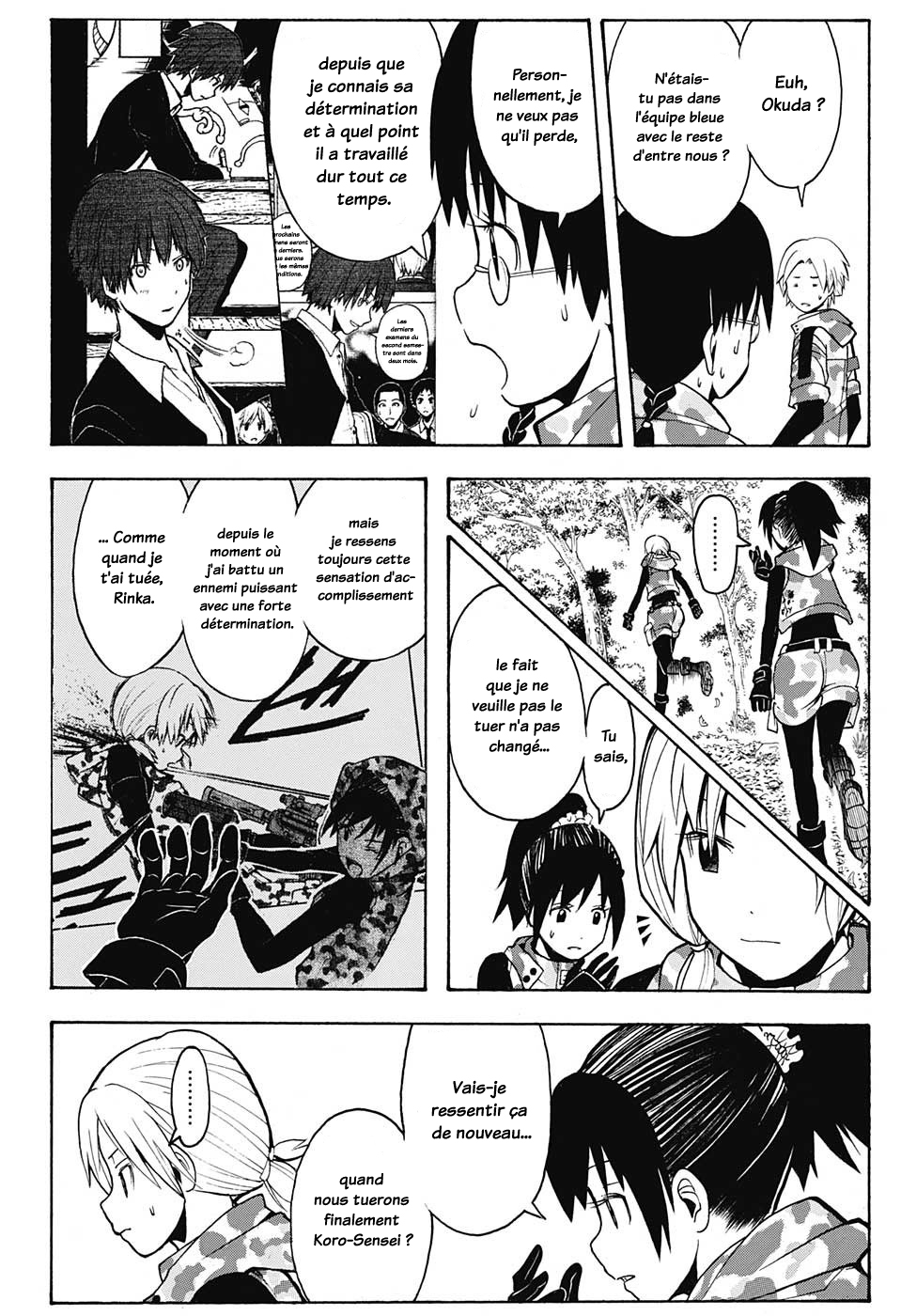 Lecture en ligne Assassination Classroom 147 page 8