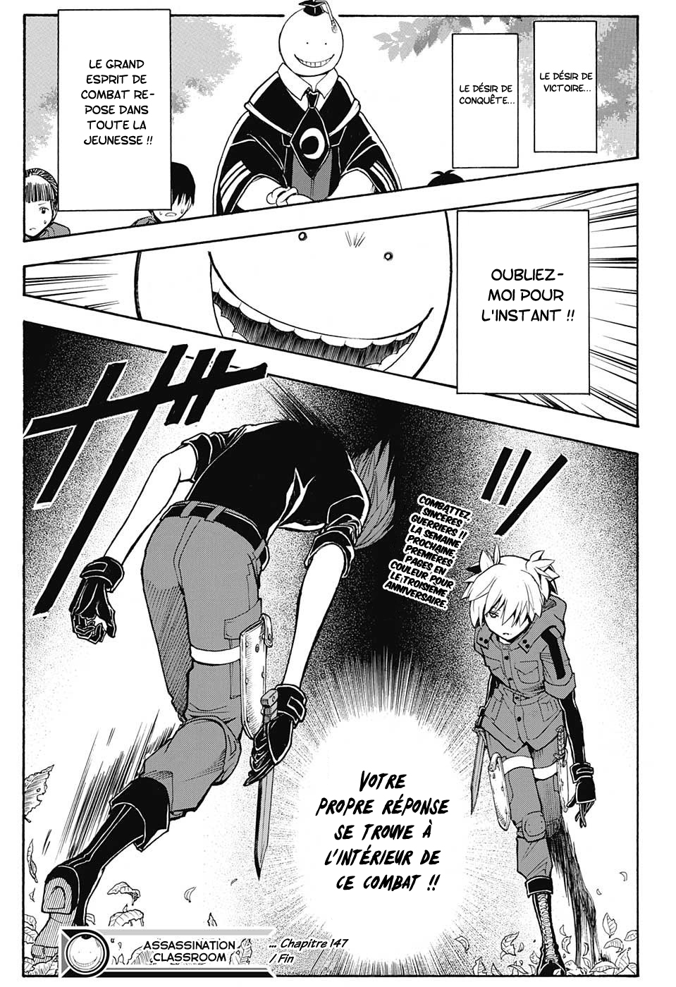lecture en ligne Assassination Classroom 147 page 21