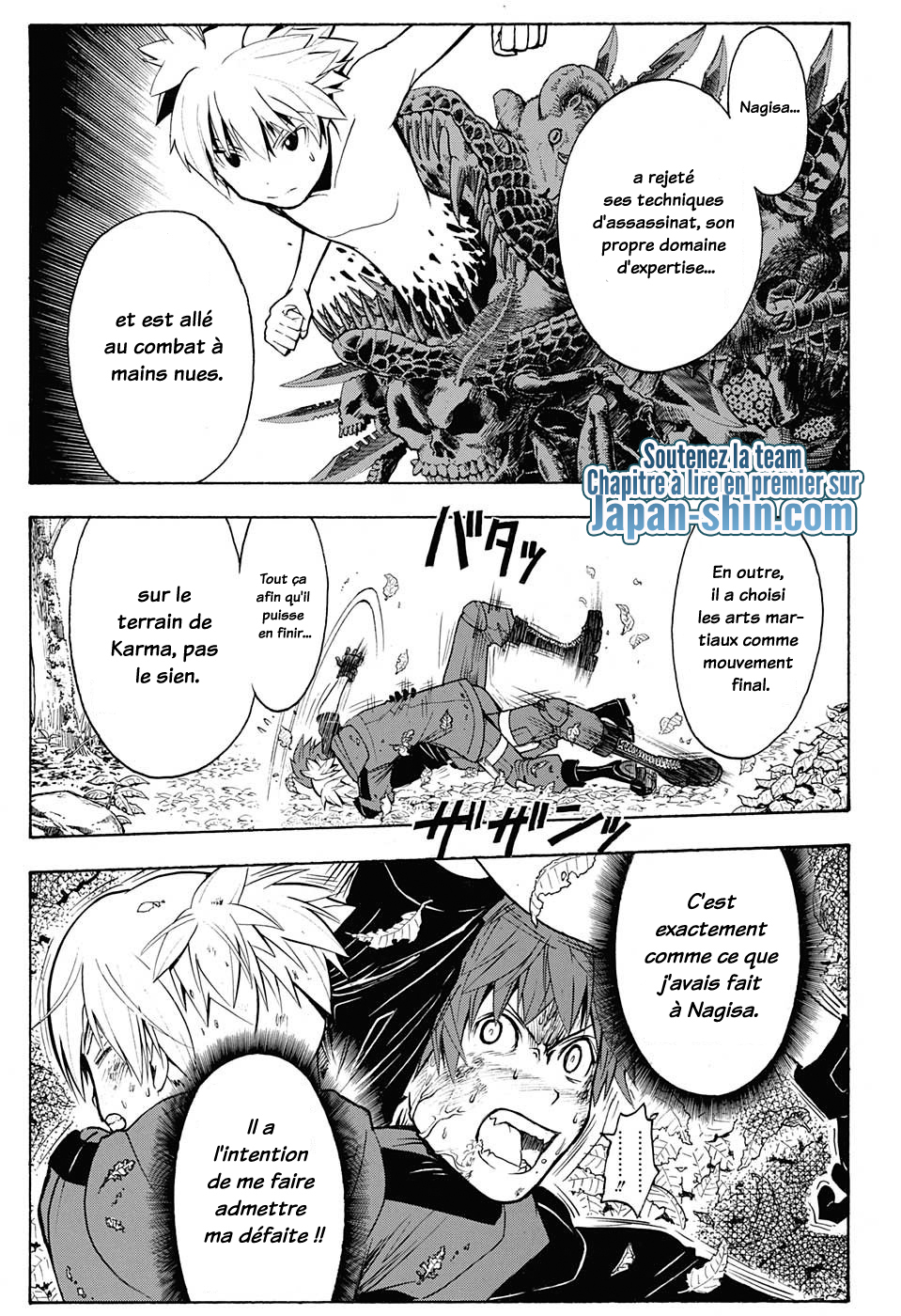 Lecture en ligne Assassination Classroom 149 page 6