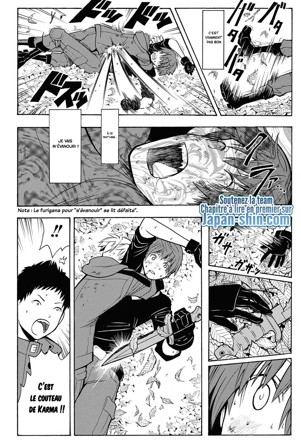 Lecture en ligne Assassination Classroom 149 page 7