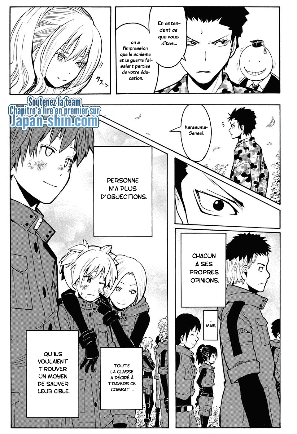 Lecture en ligne Assassination Classroom 149 page 16