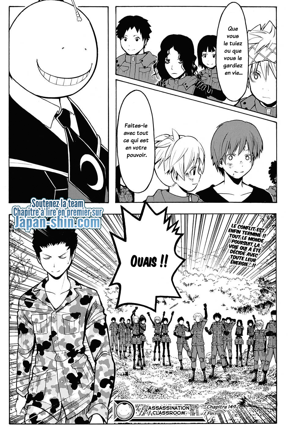 lecture en ligne Assassination Classroom 149 page 18