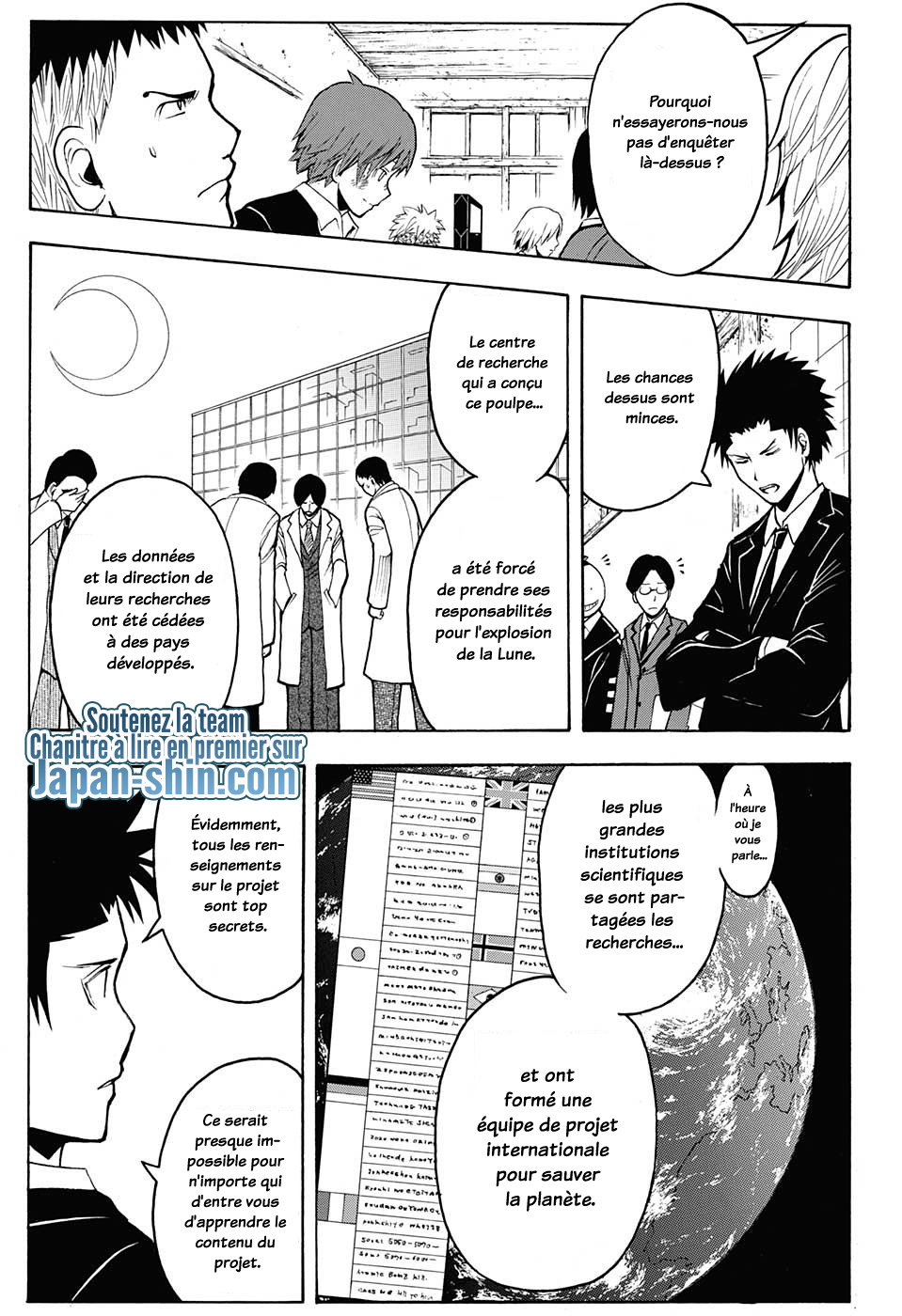 Lecture en ligne Assassination Classroom 150 page 3