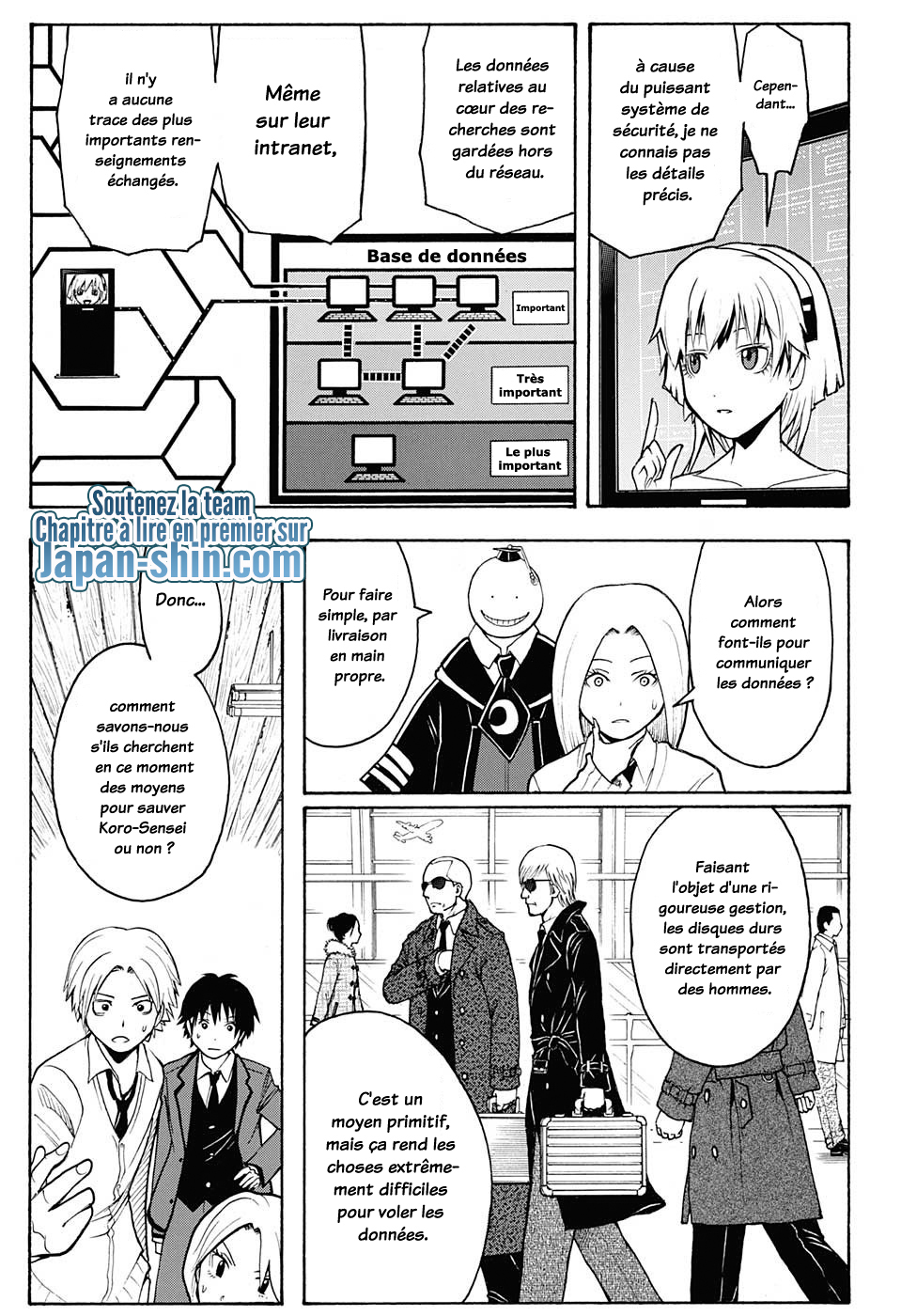 Lecture en ligne Assassination Classroom 150 page 5