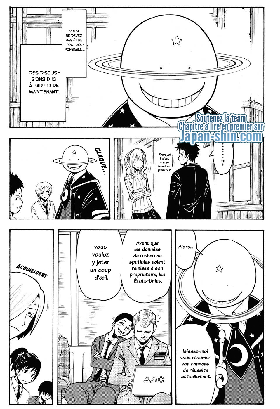 Lecture en ligne Assassination Classroom 150 page 11