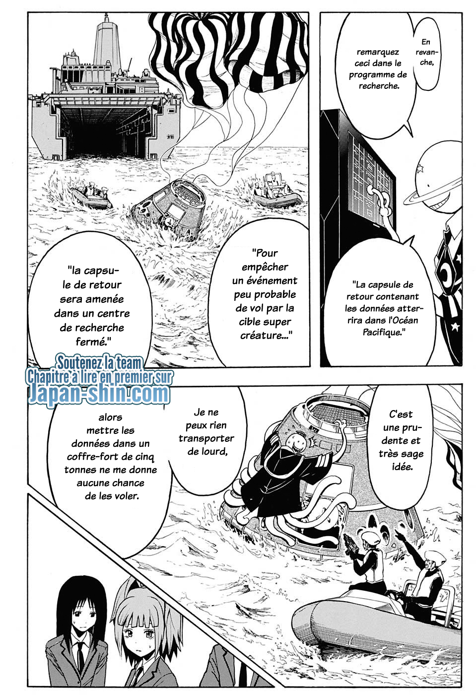 Lecture en ligne Assassination Classroom 150 page 12