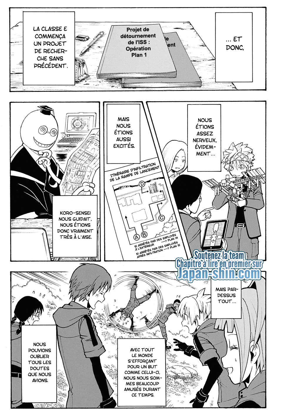 Lecture en ligne Assassination Classroom 150 page 17