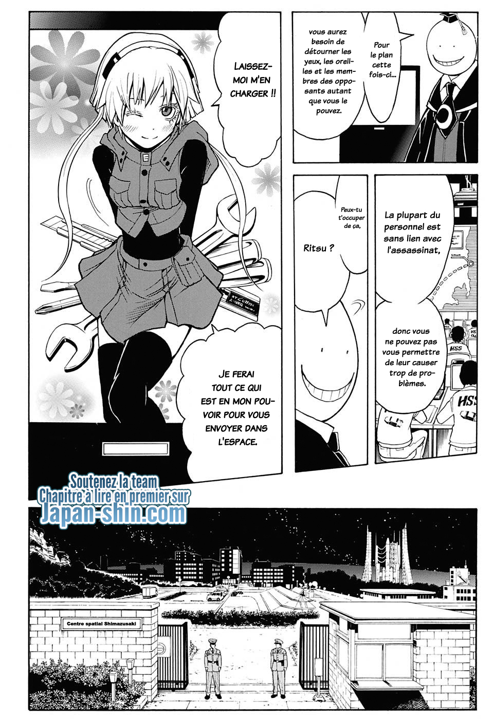 Lecture en ligne Assassination Classroom 150 page 18