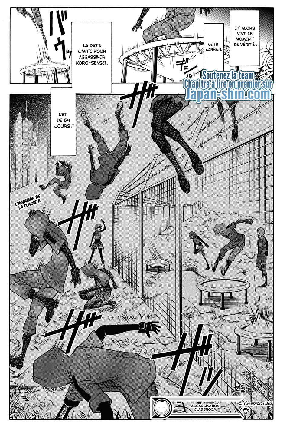 lecture en ligne Assassination Classroom 150 page 19