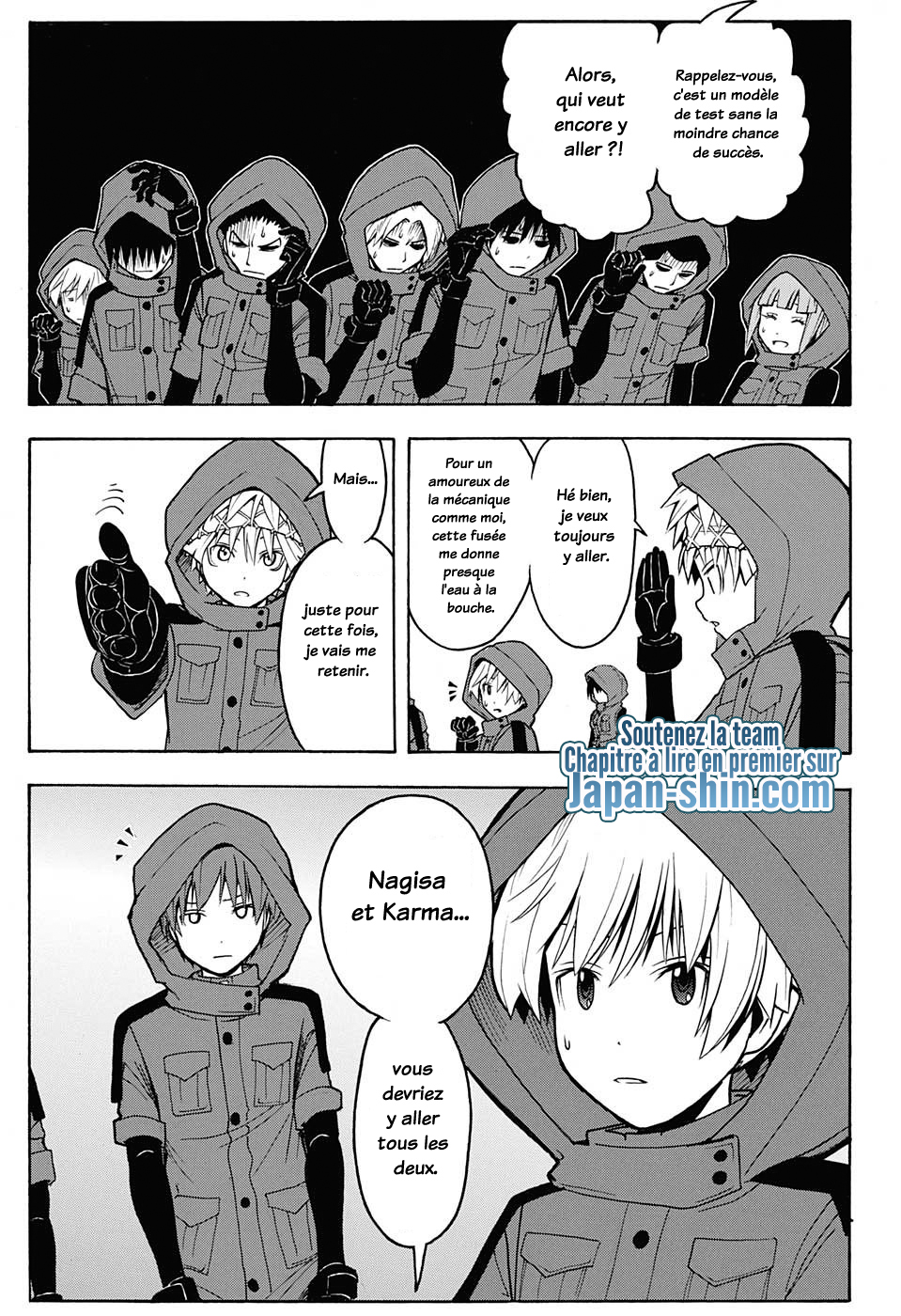 Lecture en ligne Assassination Classroom 151 page 10