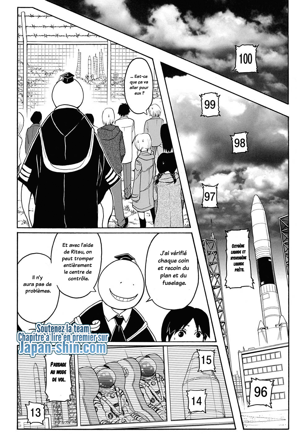 Lecture en ligne Assassination Classroom 151 page 13