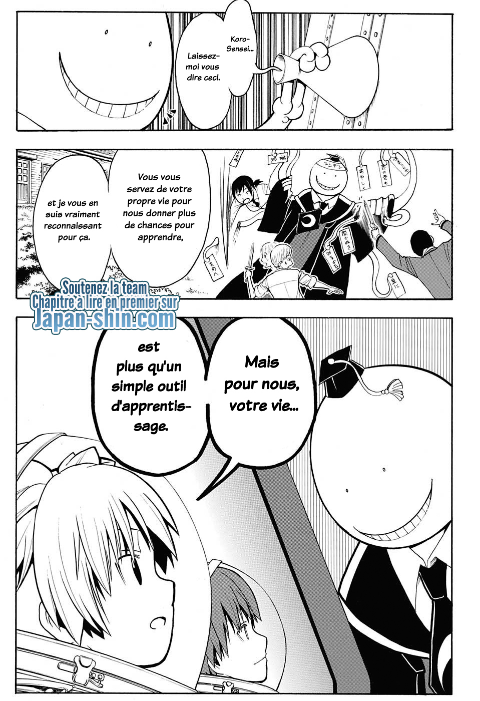 Lecture en ligne Assassination Classroom 151 page 17