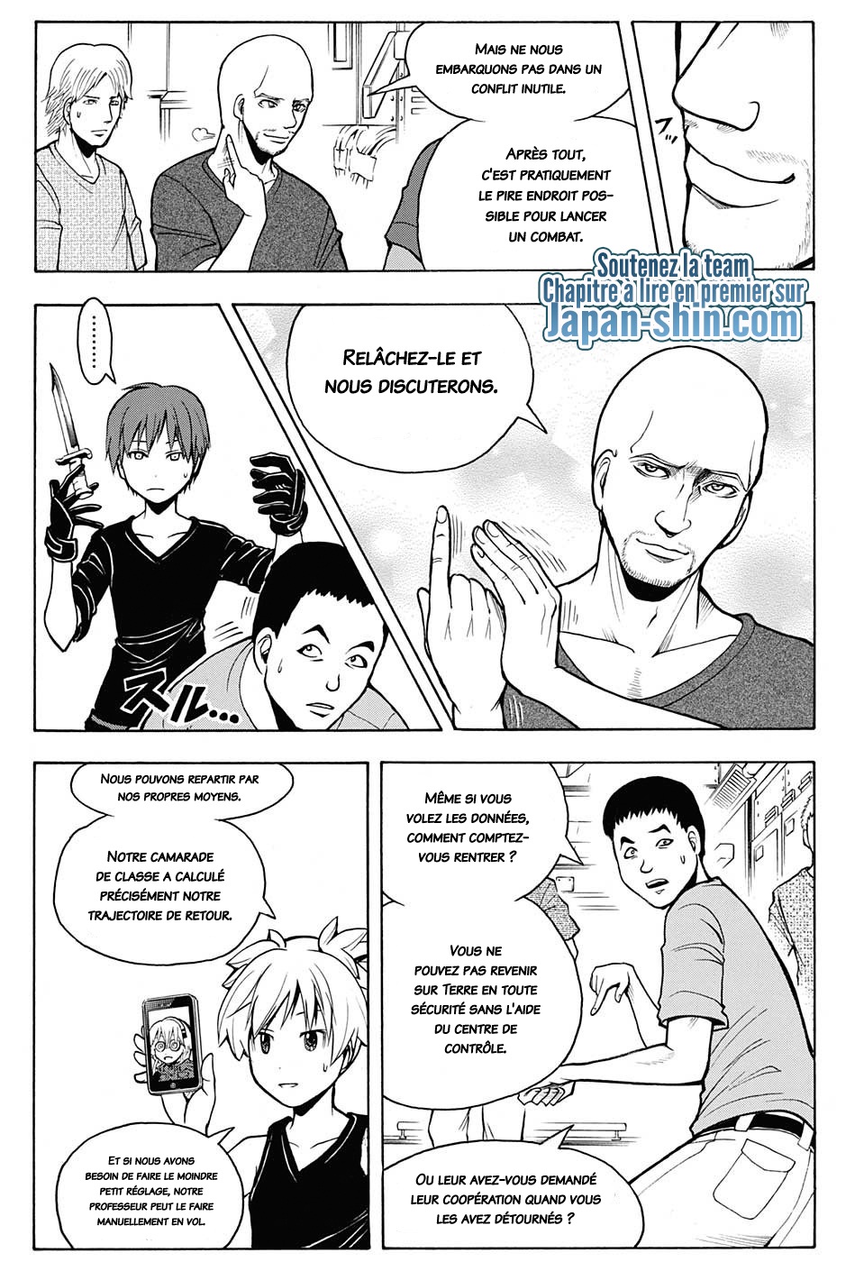 Lecture en ligne Assassination Classroom 152 page 9