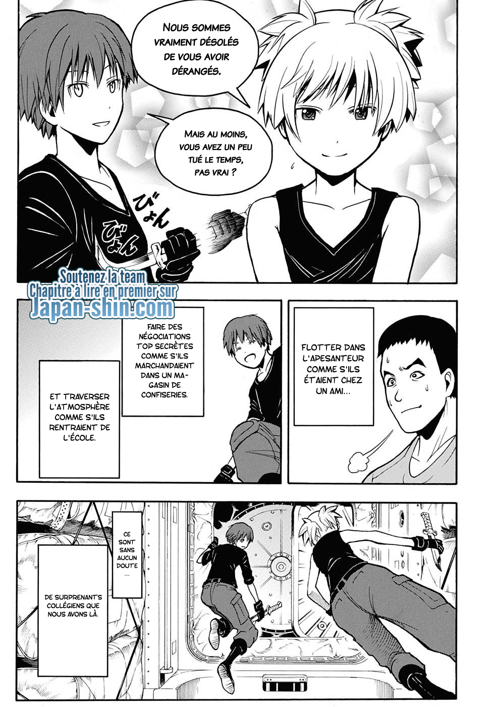 Lecture en ligne Assassination Classroom 152 page 15