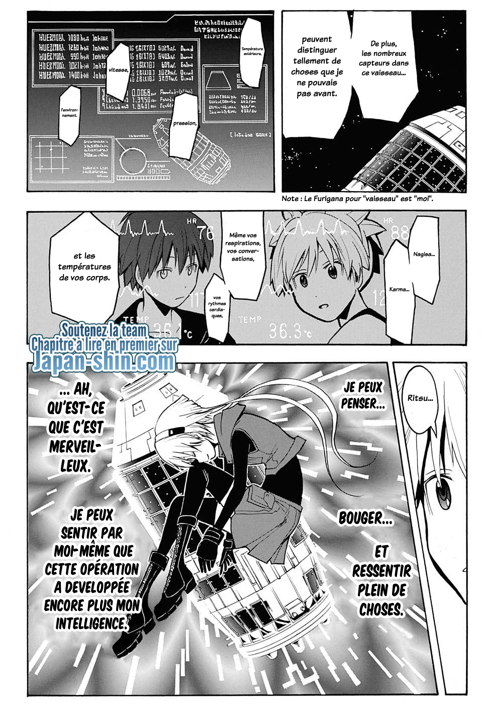 Lecture en ligne Assassination Classroom 152 page 18