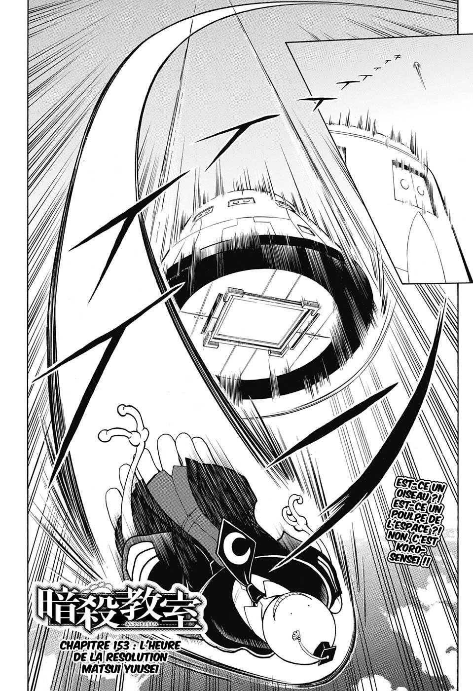 Lecture en ligne Assassination Classroom 153 page 2