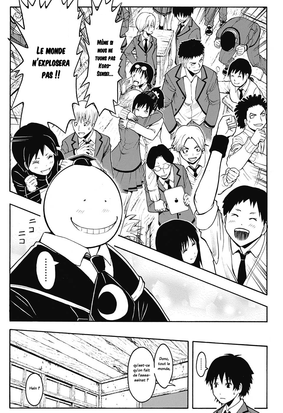 Lecture en ligne Assassination Classroom 153 page 15